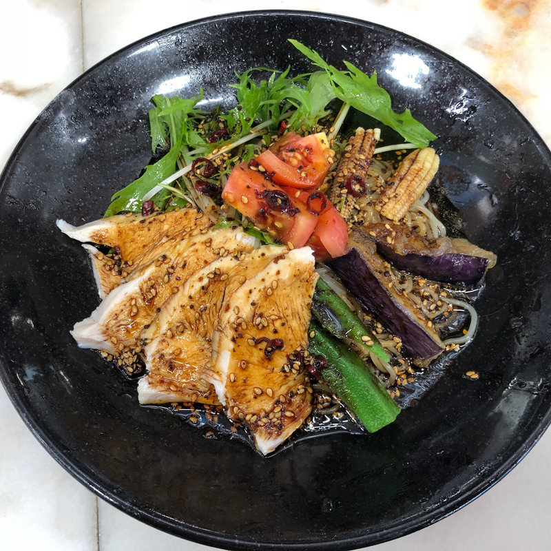 よだれ鶏冷麺(餃子の王将 堅田店 )