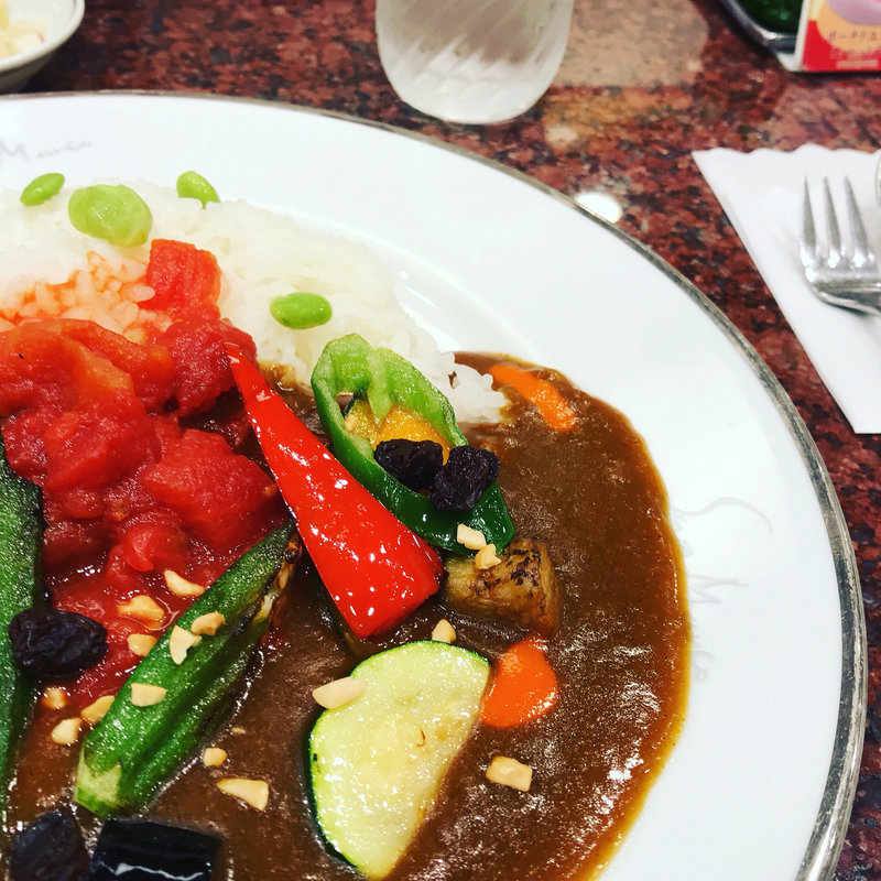 夏野菜カレー(サンマルコ阪急三番街店)