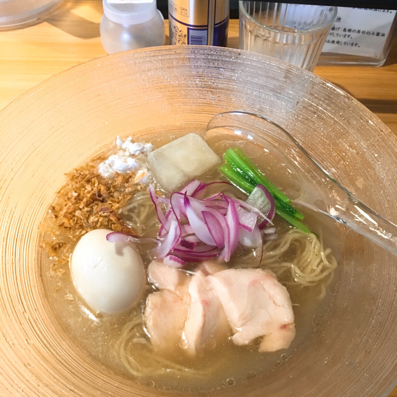 限定 煮干し冷やしらぁ麺お茶漬けセット(麺屋 さくら井)
