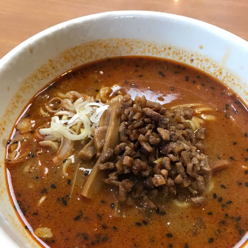 辛口 担々麺(和心中華酒家 ぐうぐうマンモス)