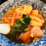 名物 肉厚ワンタン麺(ら麺亭)