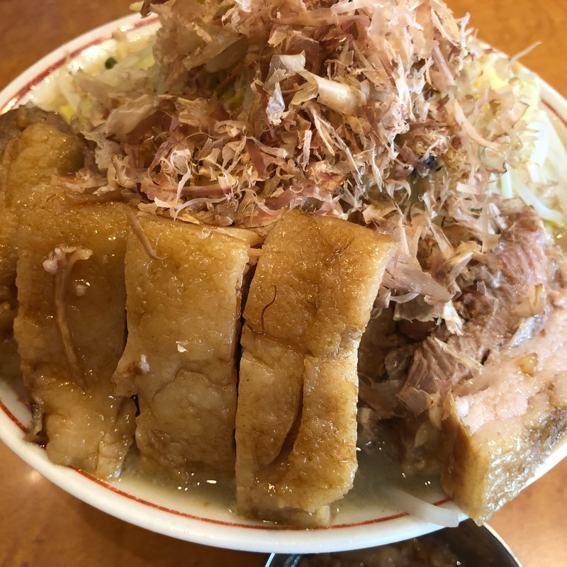 豚ラーメン 塩(ラーメン荘 歴史を刻め 枚方)