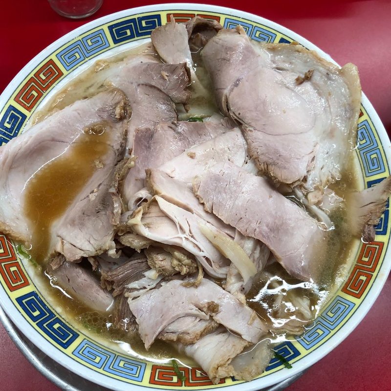 チャーシュー麺(もっこす 高速長田店)