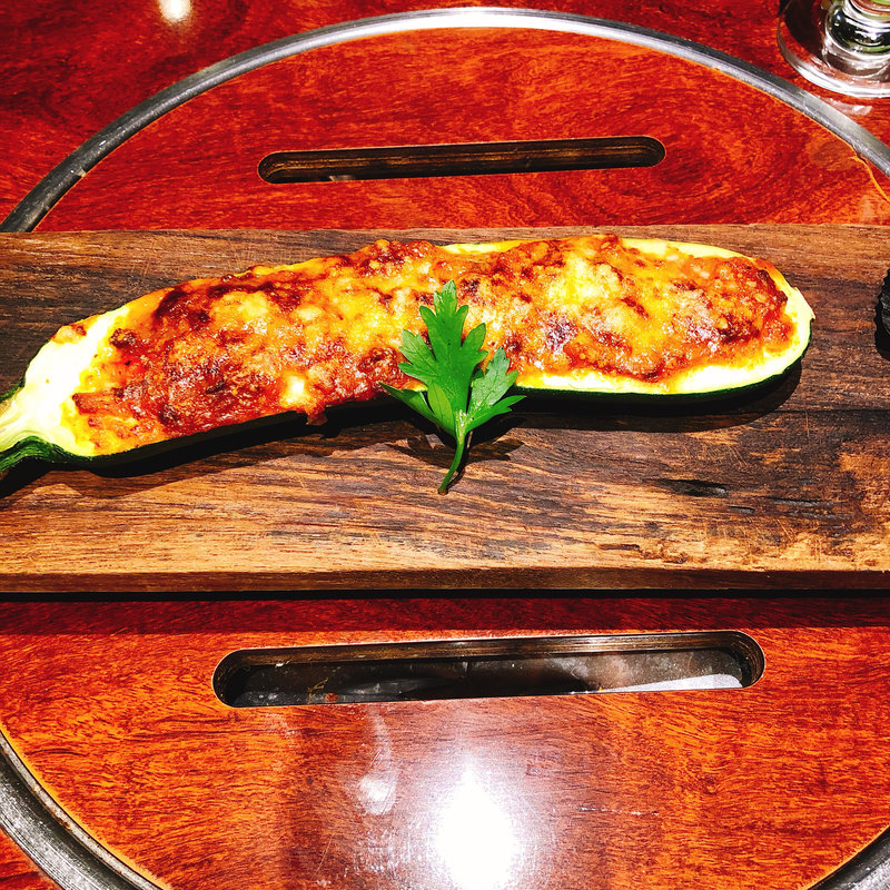 ズッキーニのグラタン(やさいの王様 銀座店 )
