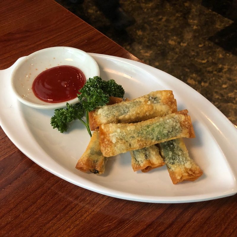 エビの大葉巻き(三九厨房 赤坂2号店)