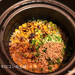 トウモロコシの土鍋ご飯
