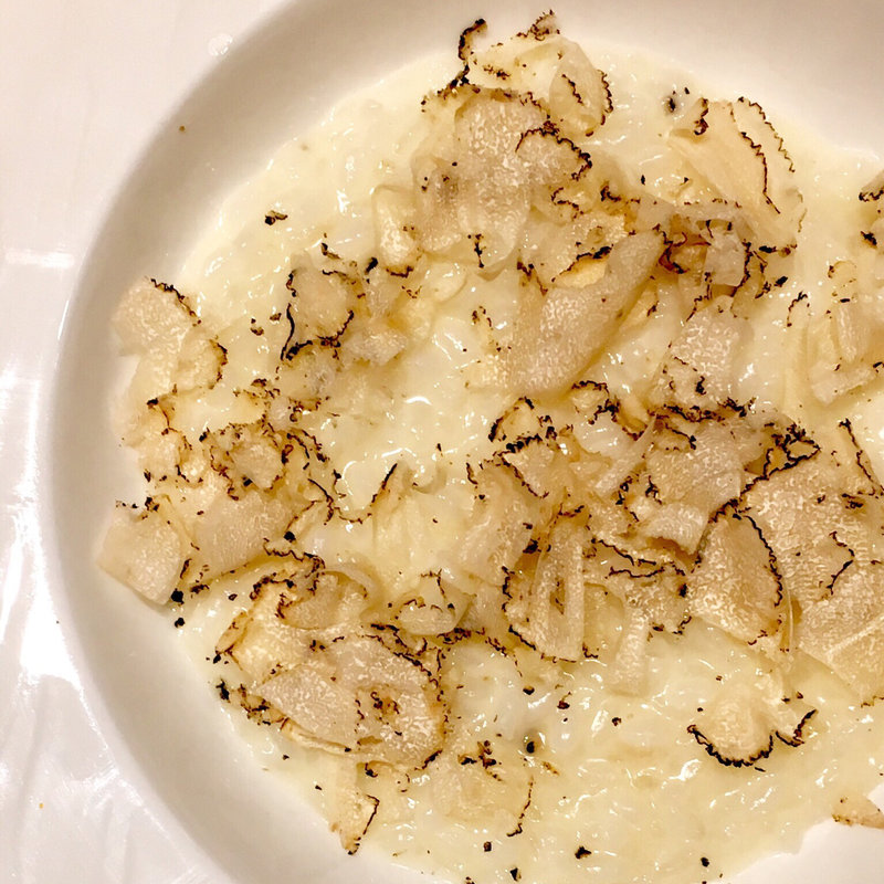 サマートリュフのリゾット(ステファノ エ トモコ)