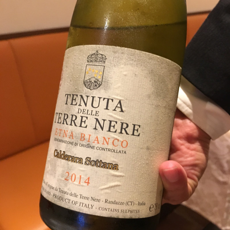 Etna Bianco Tenuta Delle Terre Nere(ステファノ エ トモコ)