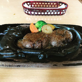 げんこつハンバーグランチ(炭焼きレストランさわやか 静岡瀬名川店 )