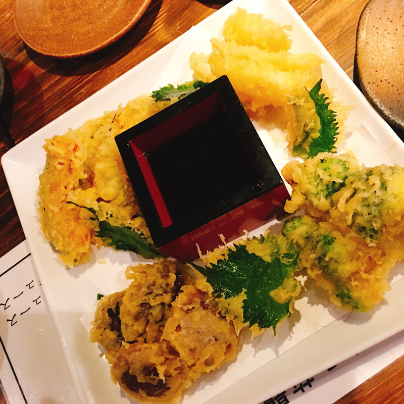 天ぷら盛り合わせ(和食 縁 蕎麦切り)