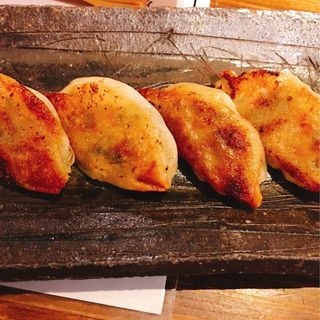 バームクーヘン豚の焼き餃子(和食 縁 蕎麦切り)