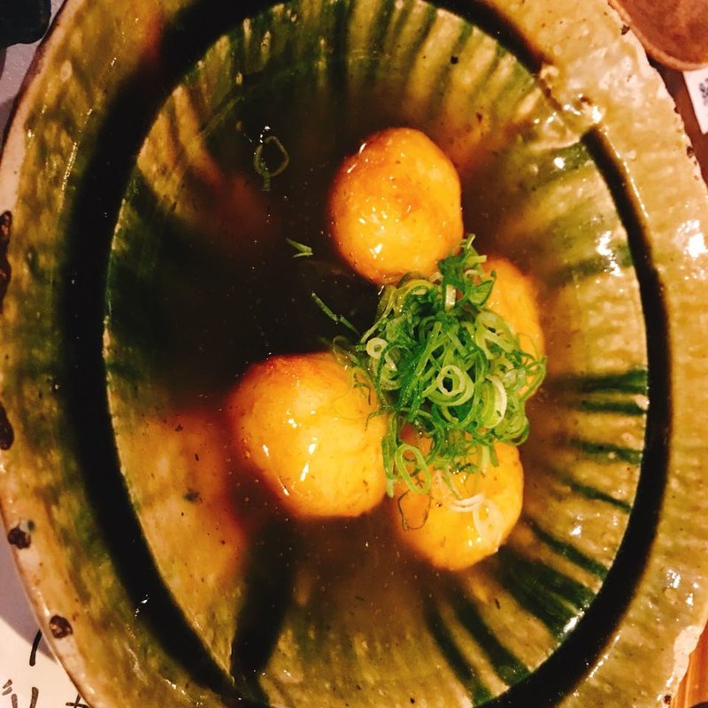 はもと卵のふわふわしんじょ(和食 縁 蕎麦切り)