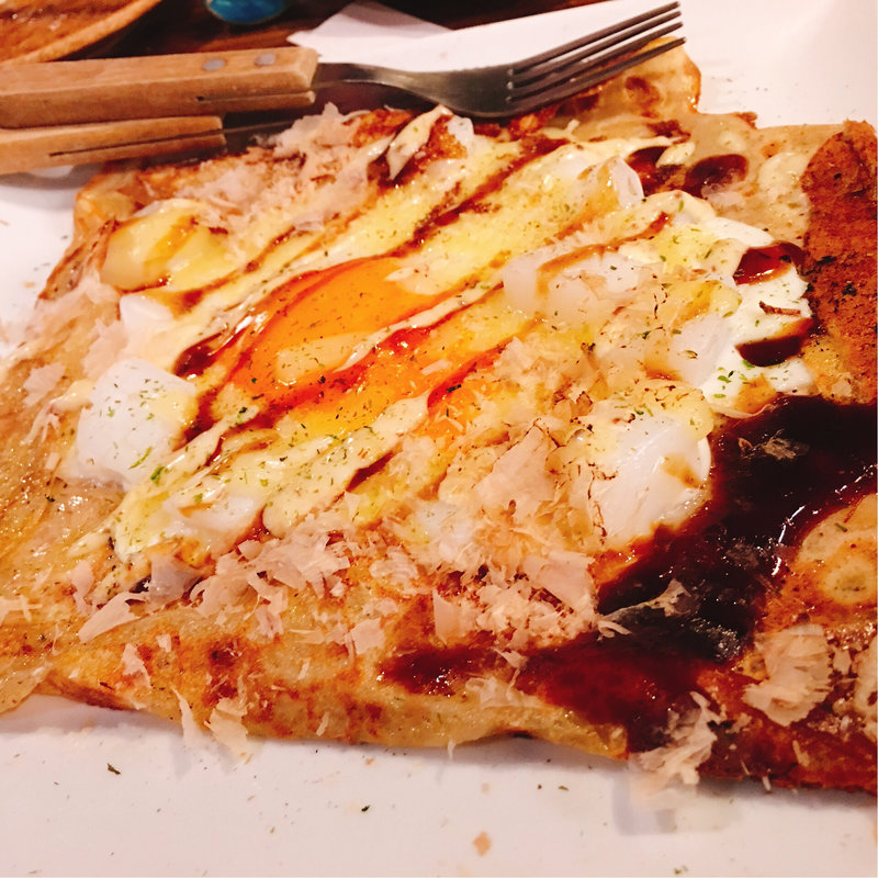 国産そば粉100%のガレット(和食 縁 蕎麦切り)