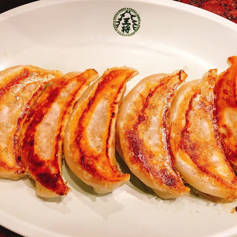 餃子(大阪王将 古川橋店)