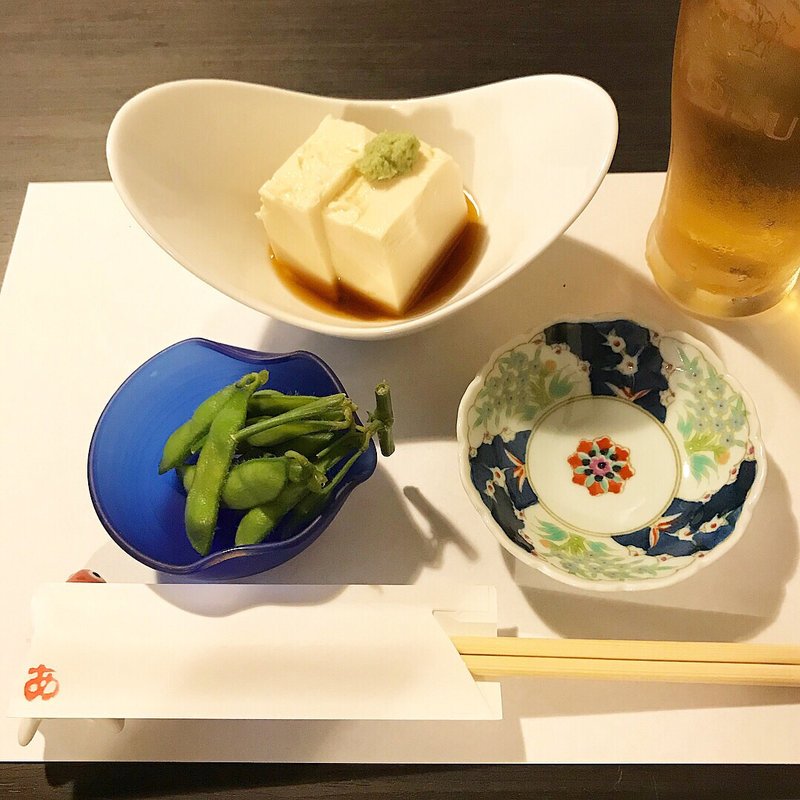 先付け(あをき )