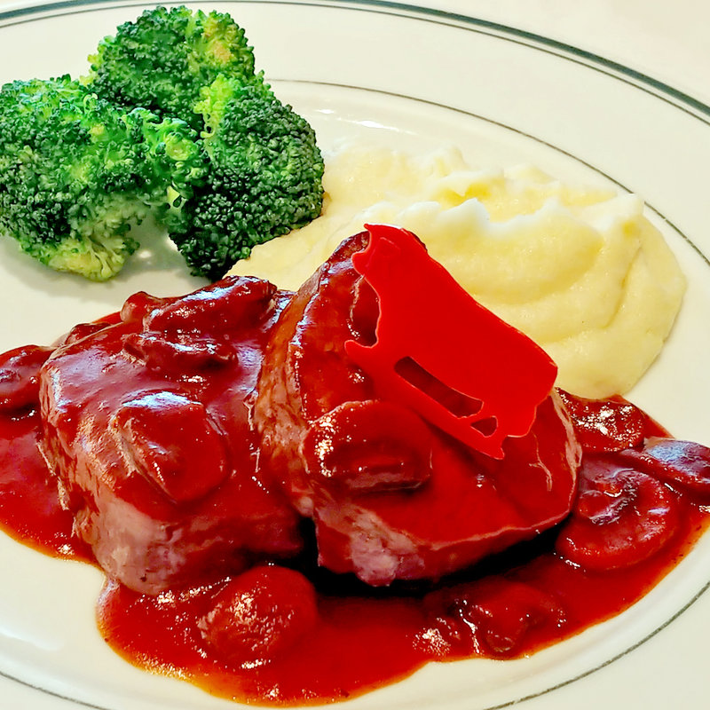 フィレミニョン メダイヨンスタイル マッシュルームソース(ウルフギャング・ステーキハウス 六本木店)