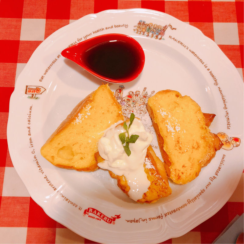フレンチトースト北海道マスカルポーネ(ラケル 渋谷宮益坂店)