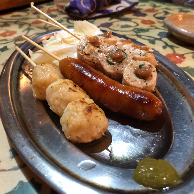 焼き鳥盛り合わせ(リーフガーデン )