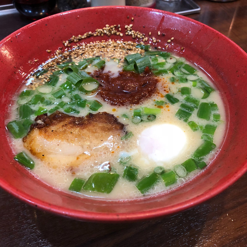 辛味噌ラーメン(まるうまラーメン吉塚店)
