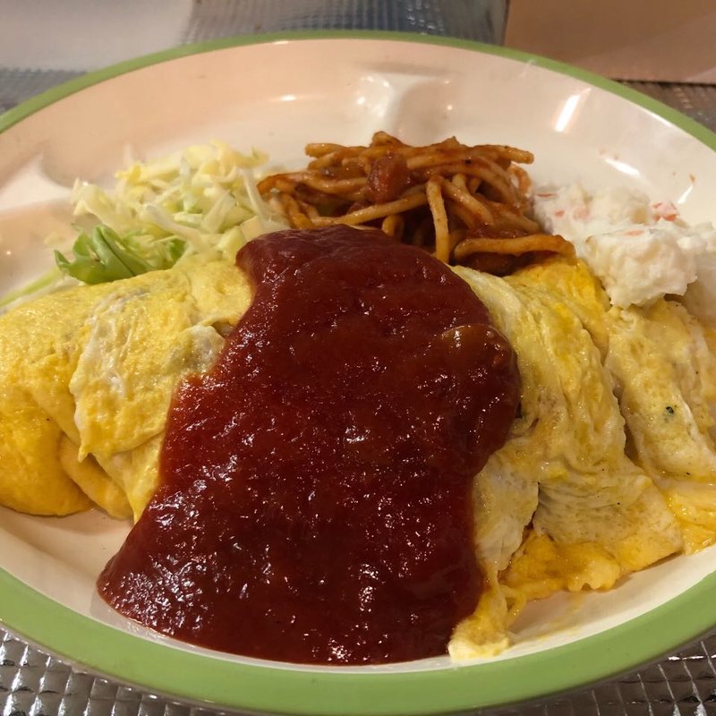 とろとろオムライスセット(ビッグ鯛はのぼる)