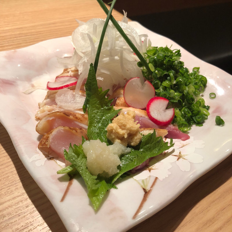 地鶏刺し(はるちき )