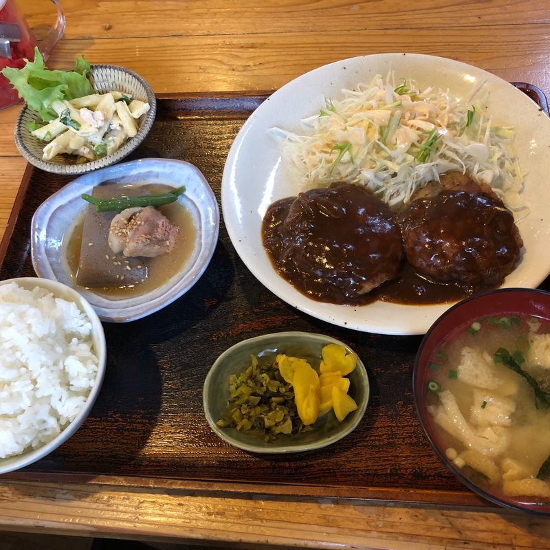 ハンバーグ定食(ぐらんまま)