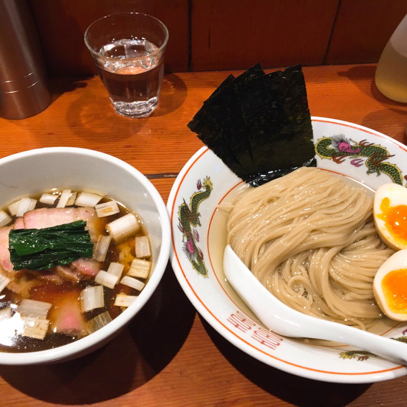 濃厚昆布水の淡麗つけ麺 ※限定 (麺処 ほん田)