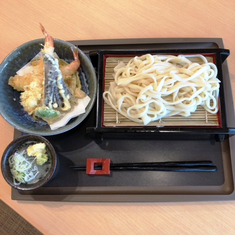 天婦羅うどん(ゆもみ庵)