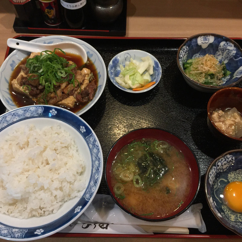 マトン煮込み定食(めし ひろ田)