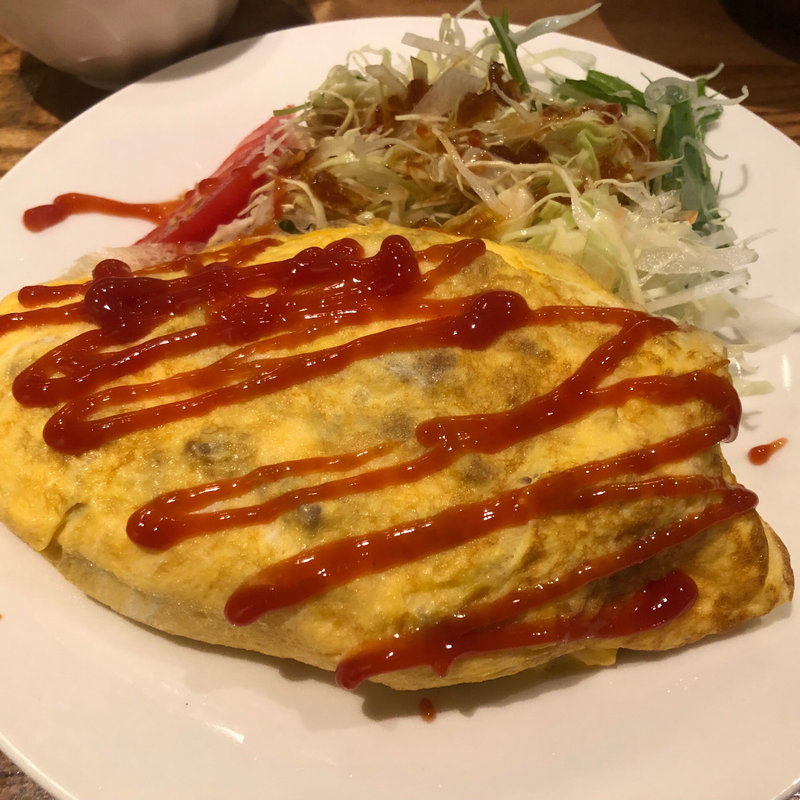 野菜たっぷりオムレツ(シュガー・プラム サンジュウサン)