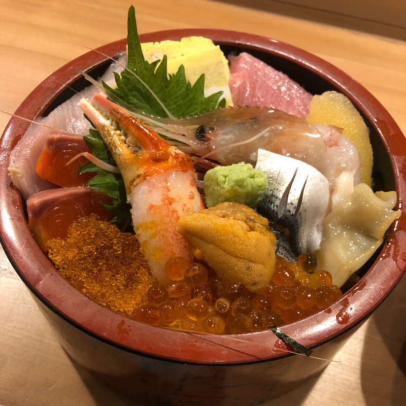 特上ちらし(いさみ寿し )