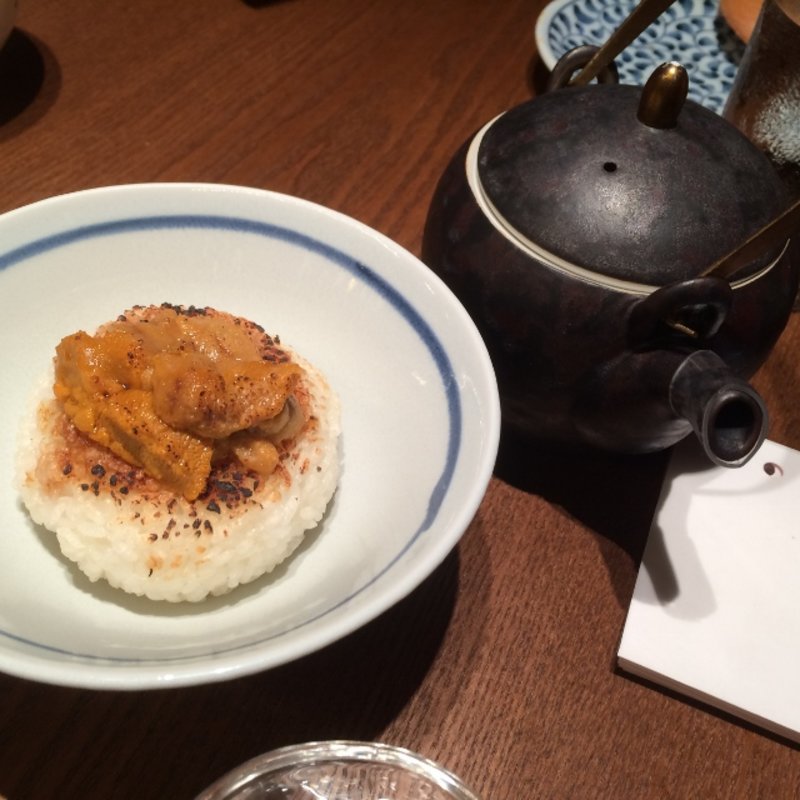 贅沢うに　焼きおにぎり(炉端の佐藤 大阪難波店)