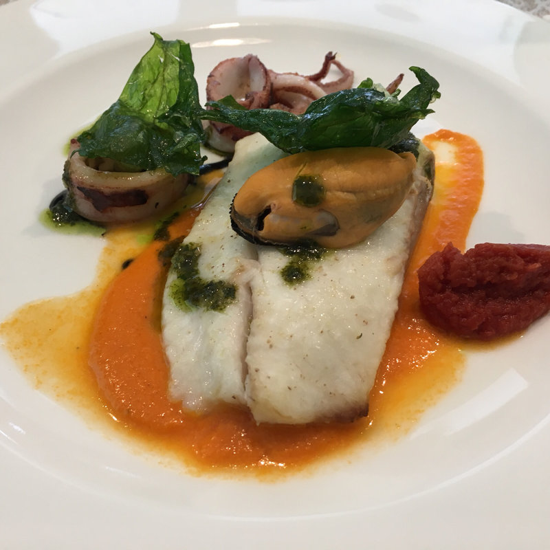 ヒラメのポワレ(レストラン プロヴァンサル キムラ)