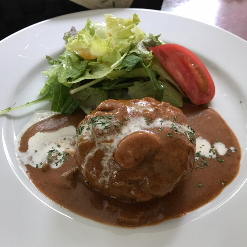煮込みハンバーグセット(池田屋 （ikedaya）)