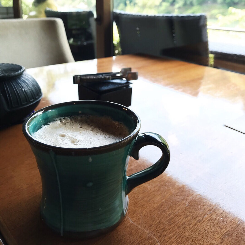 カフェラテ(茶寮 八翠 )