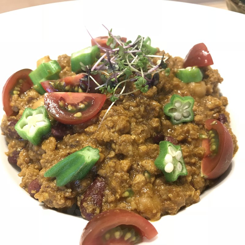 キーマカレー温泉卵添え(麻布十番　嘉YOSHI )