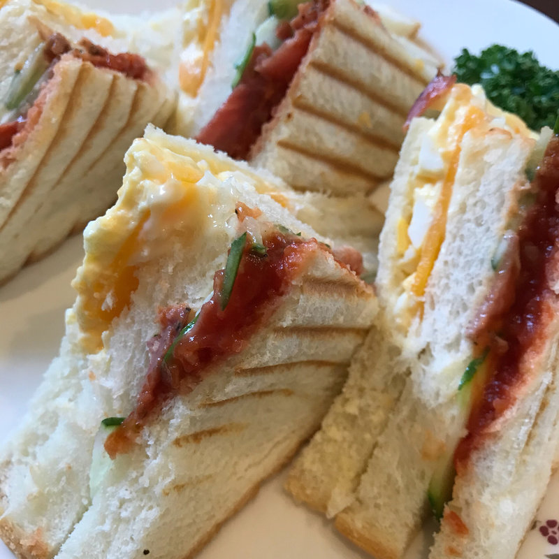 クラブサンド(ビリオン珈琲 久安店 )