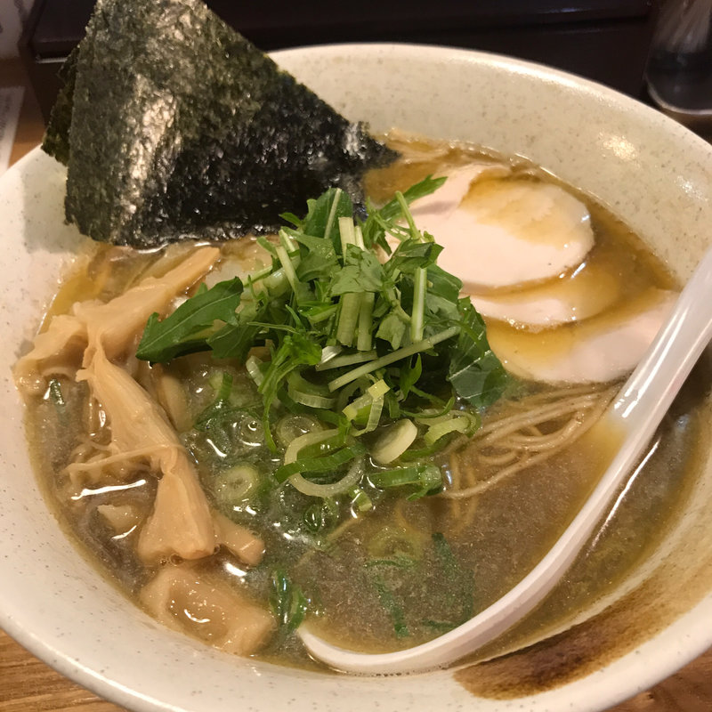 あっさりニボシラーメン(麺匠ようすけ 鶏煮亭)