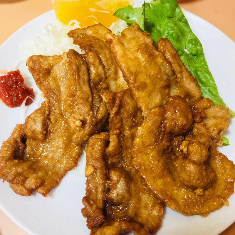 豚肉唐揚げ(木栖飯店)