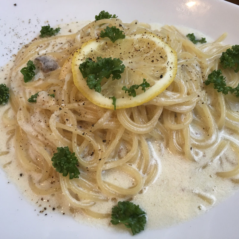 レモンクリームパスタ(フルプゥ カフェ （furupuu cafe）)