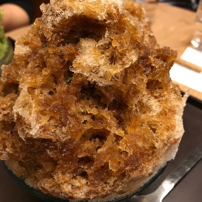 黒糖かき氷(うめぞの 河原町)