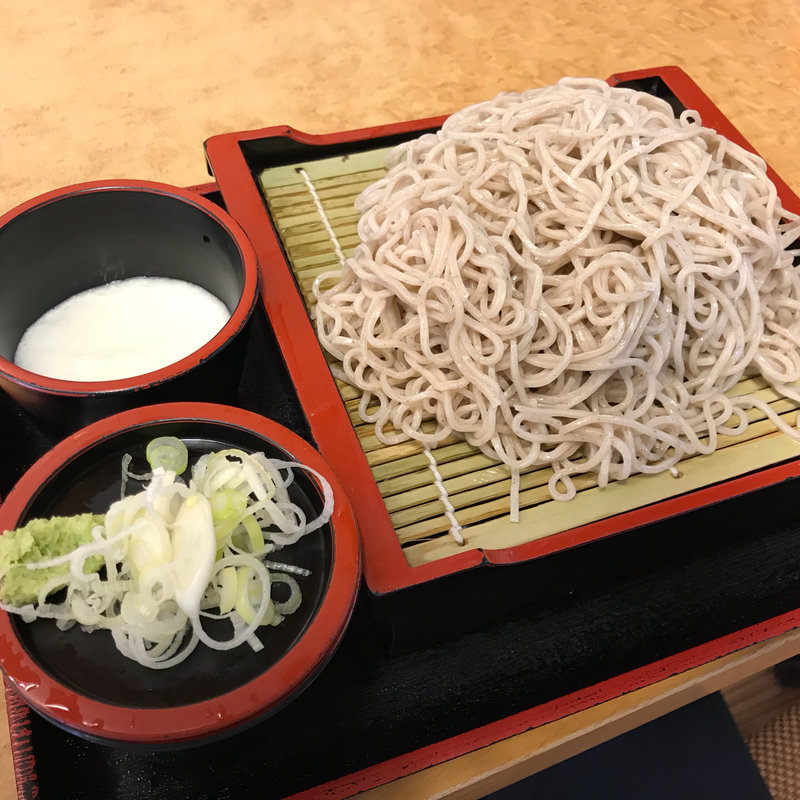 とろろせいろ(成田駅そば )