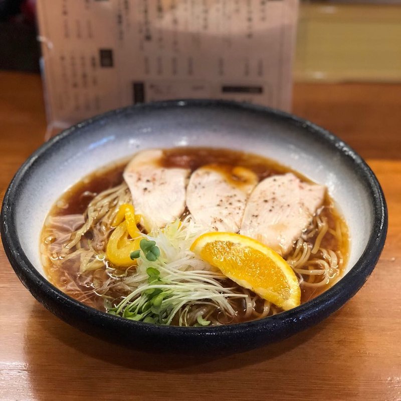 魚介煮干し冷やし(醤油と貝と麺 そして人と夢 )