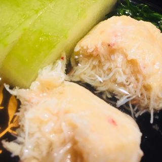毛蟹真薯と冬瓜の椀物(日本料理　翠 )