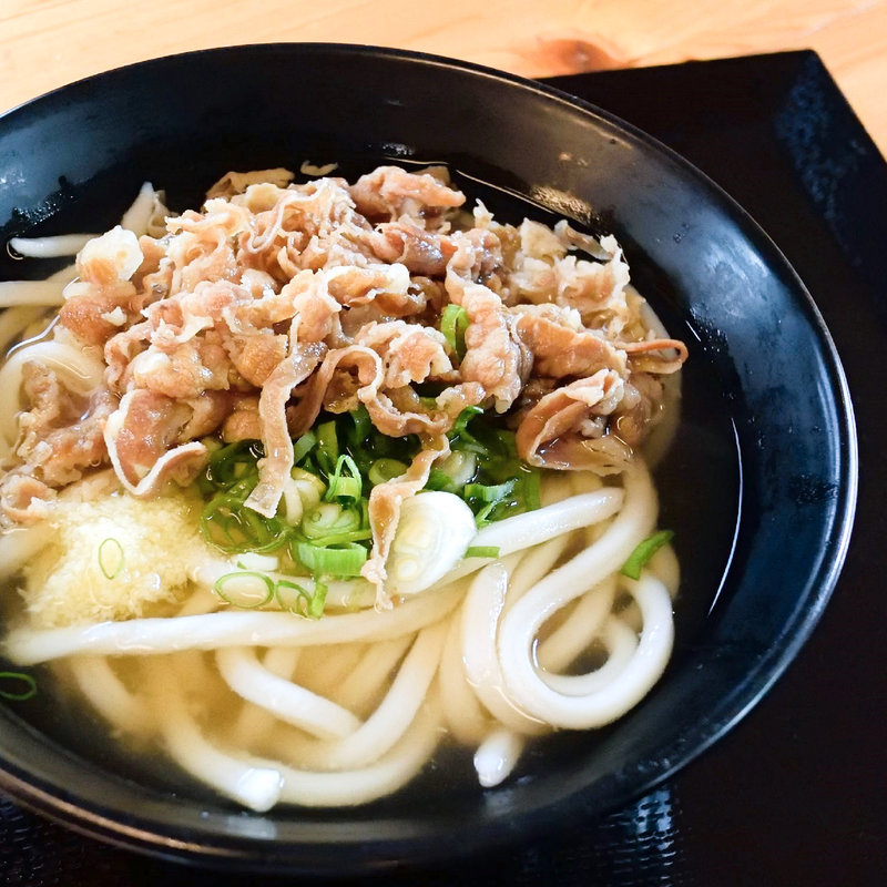 肉うどん(たも屋南国店)