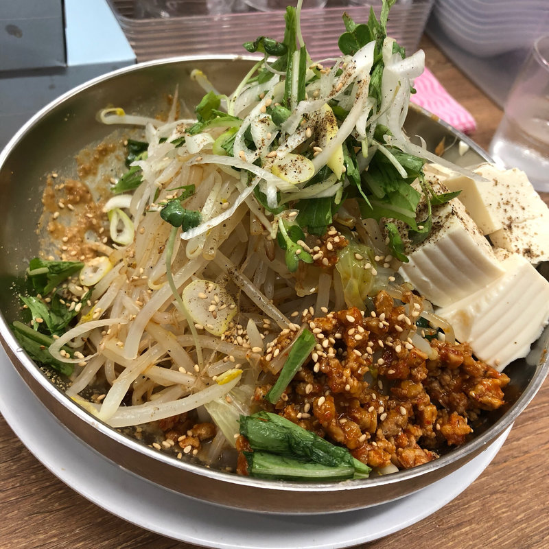 冷やし坦々麺(野郎ラーメン 浅草橋店)