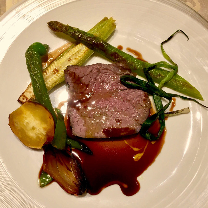 赤牛のフィレ シチリアのマルサラソース(ステファノ エ トモコ)