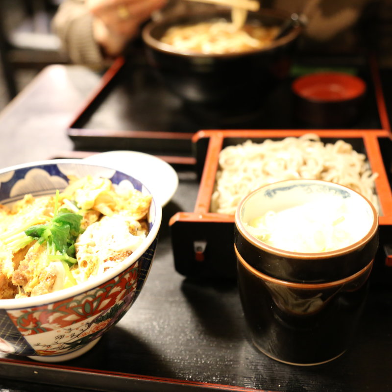 かつ丼セット(蒔田寿司六浦本店)