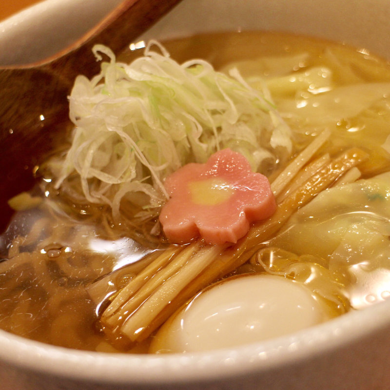 冷たい塩らぁめん2018Ver.(和だしらぁめん うめきち)