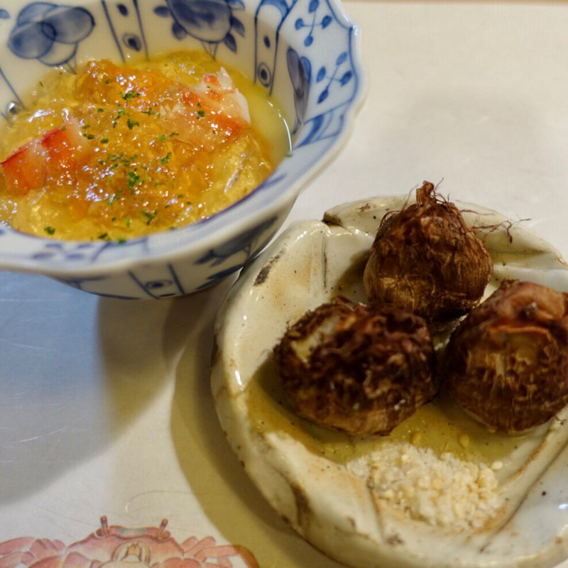 雲丹と海老の茶碗蒸し(ひろ作 （ひろさく）)